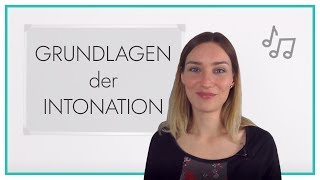 Grundlagen der Intonation im Deutschen [upl. by Yasdnyl]