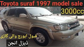 quotBest Deal 1997 Toyota Surf 2007 Registered  Affordable Price  For Sale in Pakistanquot [upl. by Aciretnahs]