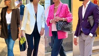 OCTOBER STREET STYLE 🍁ITALIAN STREET FASHION IDEAS 🇮🇹What Clothes Do Italians Wear In Autumn [upl. by Shandee]