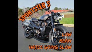 George talking about the Sportster S [upl. by Reffineg]