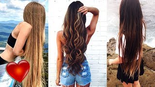 Extremely Long Hair Bun Drop  Super Long Hair Girls on Instagram 🍧 3 [upl. by Elysha]