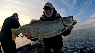 Fall Fishing Lake Superior Trout [upl. by Sirk61]