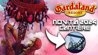 GARDALAND NOVITÀ 2024 AGGIORNAMENTO DAL CANTIERE  NUOVE INFORMAZIONI 😳 [upl. by Amalee]