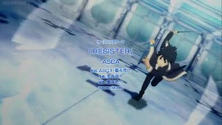 Sword Art Online III  Alicization  Opening 2 Resister  ASCA [upl. by Rubbico905]