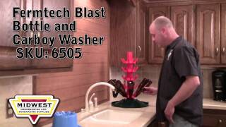 Fermtech Blast Bottle and Carboy Washer [upl. by Nivra187]