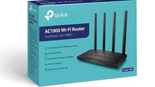 TP Link Full Gigabit Ethernet Router  AC1900 Dual Band Wifi Archer C80 Wirless MUMIMO। Best Router [upl. by Darrej]