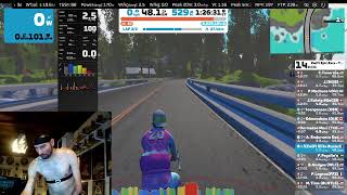 Zwift Epic Games  Three Little Sisters  Fondo Race [upl. by Clintock]