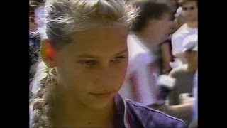 Anna Kournikova vs Steffi Graf US Open 1996 [upl. by Erskine]