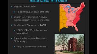 US Regents Review Video 1 European Contact With Natives amp Impact [upl. by Ecinuahs]