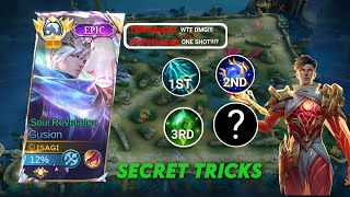 TUTORIAL GUSION TRICKS EASY ONE SHOT TANK  HOW TO BE HAND FAST IN HIGH RANK [upl. by Dasa]