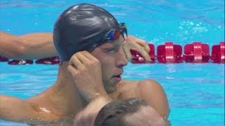 Mens 100m Backstroke SemiFinal 2  London 2012 Olympics [upl. by Anegal]