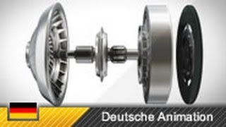 Hydrodynamischer Drehmomentwandler  Funktion und Aufbau Animation [upl. by Nali348]