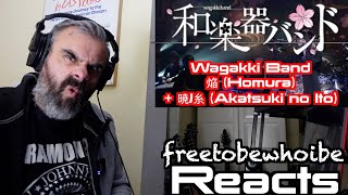 Wagakki Band  焔 Homura  暁ノ糸 Akatsuki no Ito  First Time  Reaction Video [upl. by Deva203]