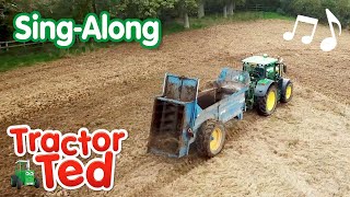 Muck Spreading Song  Tractor Ted SingAlong 🎶  Tractor Ted Official Channel [upl. by Trebuh410]