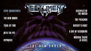 TESTAMENT  The New Order OFFICIAL FULL ALBUM STREAM [upl. by Airat193]