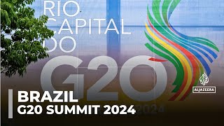 G20 summit in Brazil Trumps reelection will affect political discussions [upl. by Inafit]