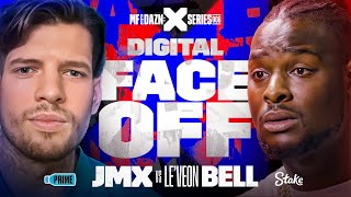 quotIm going to knock you SPARK OUTquot JMX vs LEVEON BELL DIGITAL FACE OFF  X SERIES 006 [upl. by Bar]