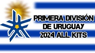 Primera Division De Uruguay 2024 Kits  16 Teams 6 Brands [upl. by Eceer]