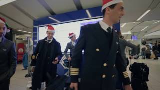 Merry Christmas Mannequin Challenge AirDolomiti [upl. by Saberhagen]