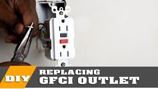 How to install or replace a GFCI Outlet [upl. by Rafe]