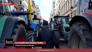 Les agriculteurs sont à Bruxelles [upl. by Aklam]