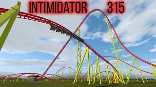 Intimidator 305 if it was Made in 2022  NoLimits2 amp FVD [upl. by Sherlocke]