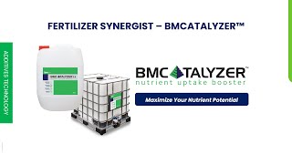 BMCATALYZER™ prevents phosphate fertilizer precipitation with Calcium cations enhancing efficiency [upl. by Maroney]