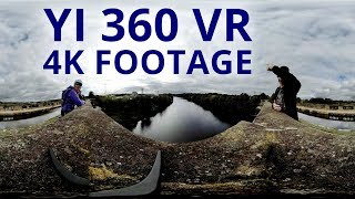 YI 360 VR Camera 4K Video Footage Samples [upl. by Alena643]