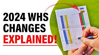 Why YOUR HANDICAP is changing in 2024 simple breakdown [upl. by Aleris]