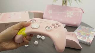 Unboxing one of our bestsellers  Sakura Wireless Pro Switch Controller🌸 [upl. by Midis]