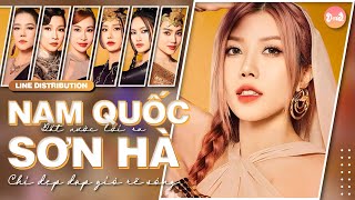 Mashup Nam Quốc Sơn Hà amp Đất Nước Lời Ru  Chị Đẹp Đạp Gió Rẽ Sóng  Line Distribution [upl. by Lilllie863]