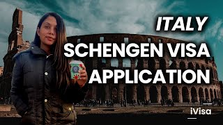 Italy Schengen Visa Application Process  italytravel italyvisitvisa [upl. by Akinihs832]