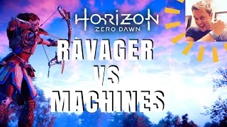 Horizon Zero Dawn  Ravager vs Machines Trial Guide Sun Furrows Hunting Grounds [upl. by Atival730]