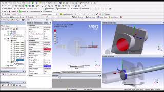 ANSYS  Rigid Dynamic Analysis  Scotch Yoke Mechanism [upl. by Ecitsuj910]