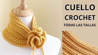 BUFANDA tejida a Crochet Fácil  Crochet para principiantes  Handwork Diy [upl. by Winifred]