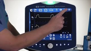 Puritan Bennett™ 980 Ventilator Basic Lesson Screen Geography [upl. by Lirba658]