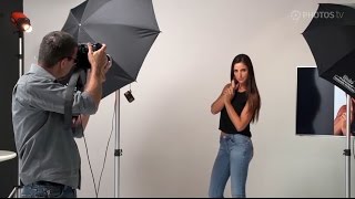 Direção de modelos poses e set ups de luz para fotografia de moda [upl. by Raymund607]