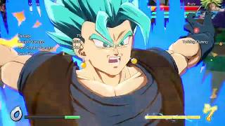 Vegito 100 hit combo exactly DBFZ [upl. by Zacks]