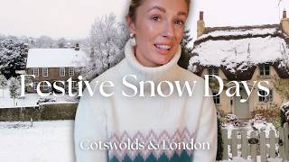 Cotswolds Cosy Snow Day ❄️ THE VLOGMAS PREQUEL  Hearty Chicken Bone Broth amp Winter Wonderland [upl. by Toback]