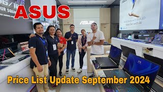 ASUS Price List Update September 2024 [upl. by Roxine104]