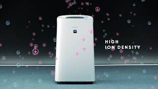 Plasmacluster Ion Air Purifier  Ion Density [upl. by Sudderth]