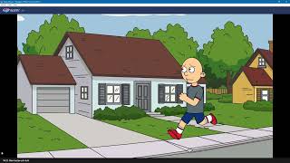 Classic Caillou Ding Dong Ditches Kimberly Vandees HouseGrounded [upl. by Mommy]