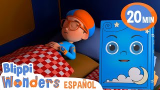 Hora de un cuento antes de dormir  Blippi Wonders  Caricaturas para niños  Videos educativos [upl. by Rennug]