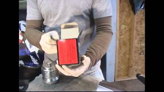 R1Videoscom R1 Parts Review PC Racing Flo Reusable Oil Filter [upl. by Larrabee]