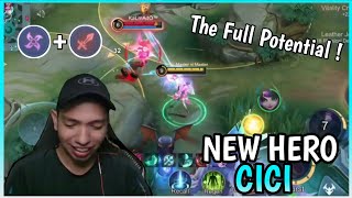 The Secret to make New Hero Cici a Monster  Cici Gameplay  MLBB mo [upl. by Atima]