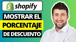 Cómo mostrar el porcentaje de descuento de venta en Shopify 2024 [upl. by Nodnek]