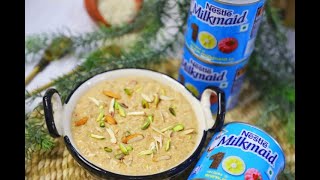 Caramel kheer with Nestlé MILKMAID  Create Sweet Stories  Kheer with a twist [upl. by Horbal441]