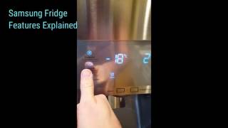 Samsung Refrigerator Features Explained [upl. by Aikaj131]