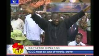 Jonathan attends RCCG 2012 Holy Ghost congress [upl. by Siulegroj]