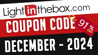 Lightinthebox Coupon Code 2024 🔥 2024 🔥 Updated Today 🔥 Lightinthebox Discount Code 2024 [upl. by Raynata236]